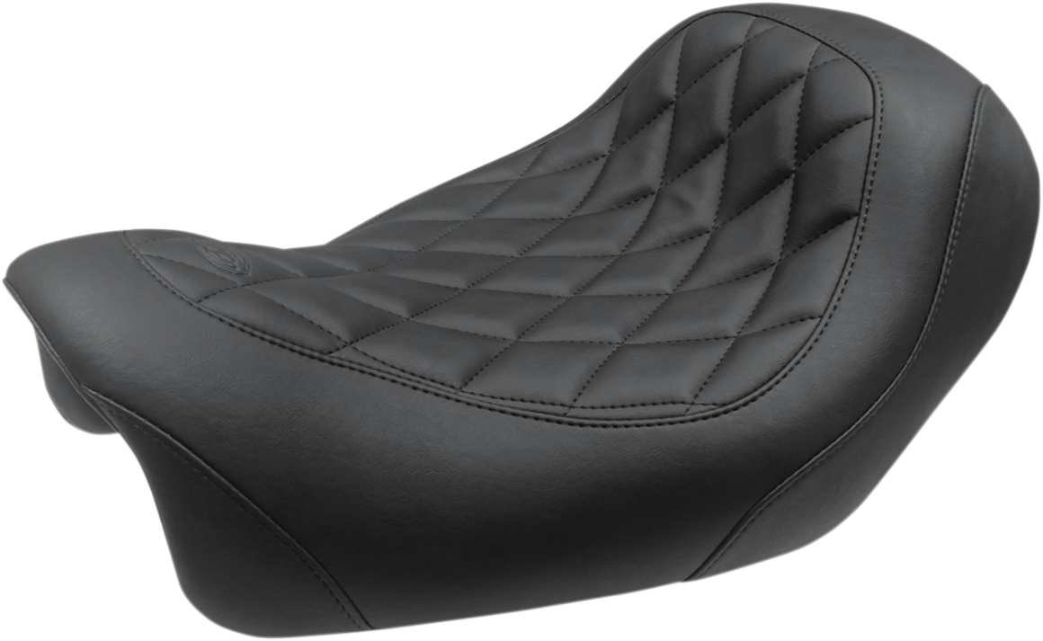 Mustang Wide Tripper Solo Seat Black Diamond 75038