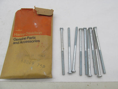 Lot of 9 Harley-Davidson Aermacchi NOS Sprint Tail Light Lens Screws 68009-75P