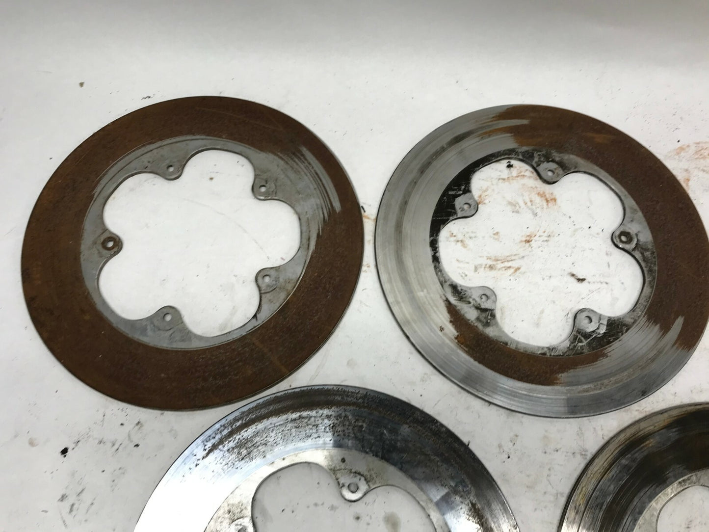 Lot (5) 1974-77 Harley Ironhead Sportster XL XLCH Rear Rotor Disc Brak