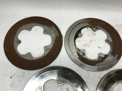 Lot (5) 1974-77 Harley Ironhead Sportster XL XLCH Rear Rotor Disc Brak