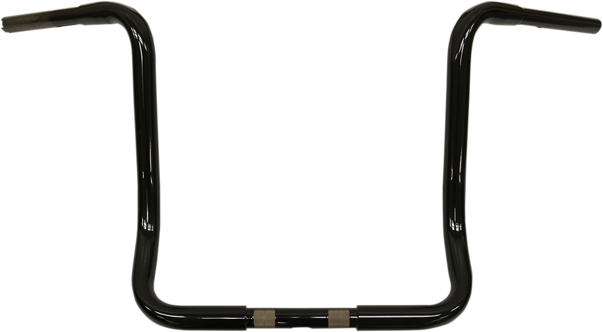 LA Choppers 1 1/4" Ape Hanger Handlebars 14" Black LA-7321-14B