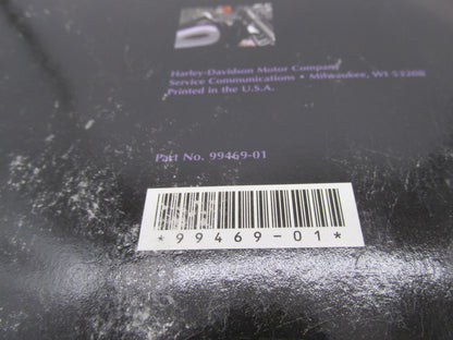 Harley-Davidson Official Factory 2001 Softail Owner's Manual Book 99469-01