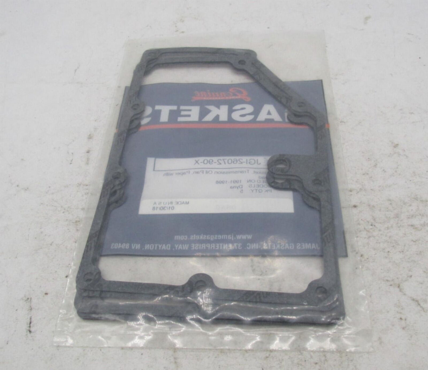 Lot of 4 Harley Davidson James Transmission Oil Pan Gaskets JGI-26072-90-X