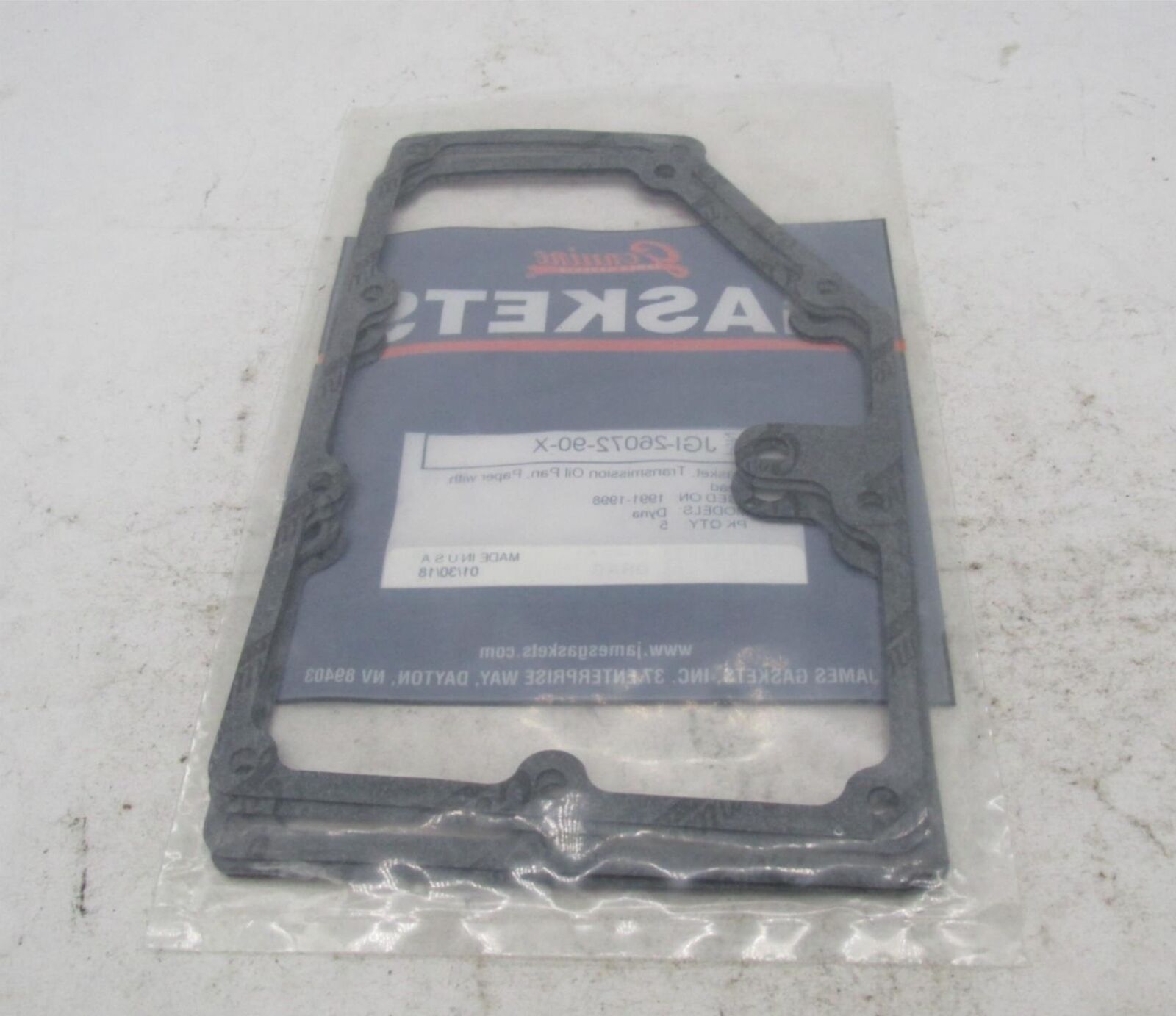 Lot of 4 Harley Davidson James Transmission Oil Pan Gaskets JGI-26072-90-X