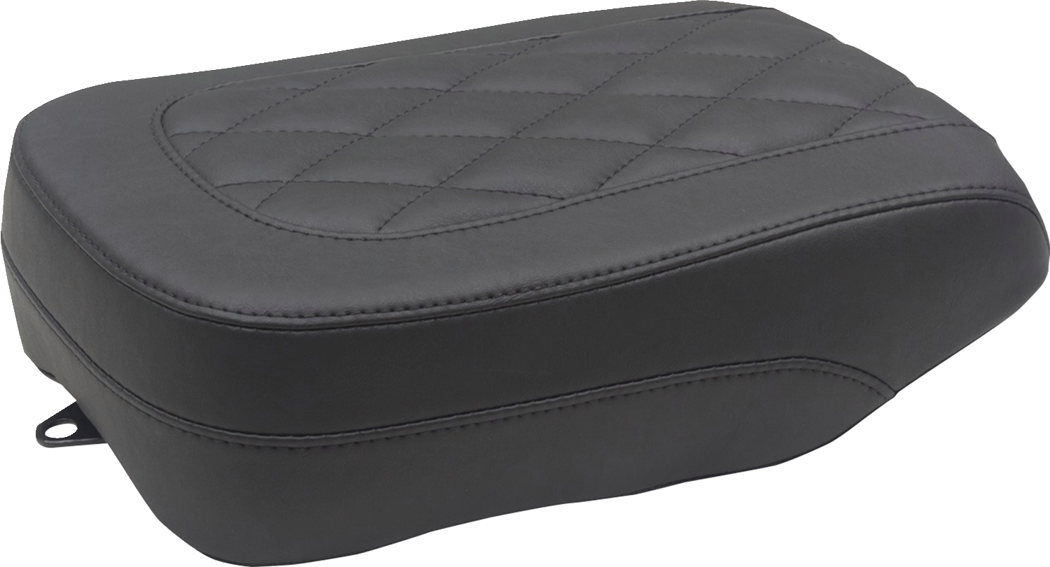 Mustang Squareback Passenger Seat Black - Diamond Stitch 76431