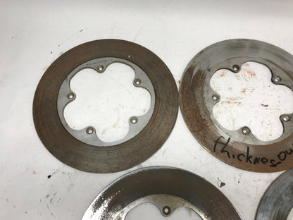 Lot (5) 1974-77 Harley Ironhead Sportster XL XLCH Rear Rotor Disc Brak