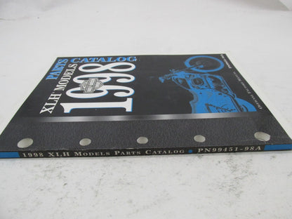 Harley-Davidson Official Factory 1998 XLH Sportster Parts Catalog 99451-98A