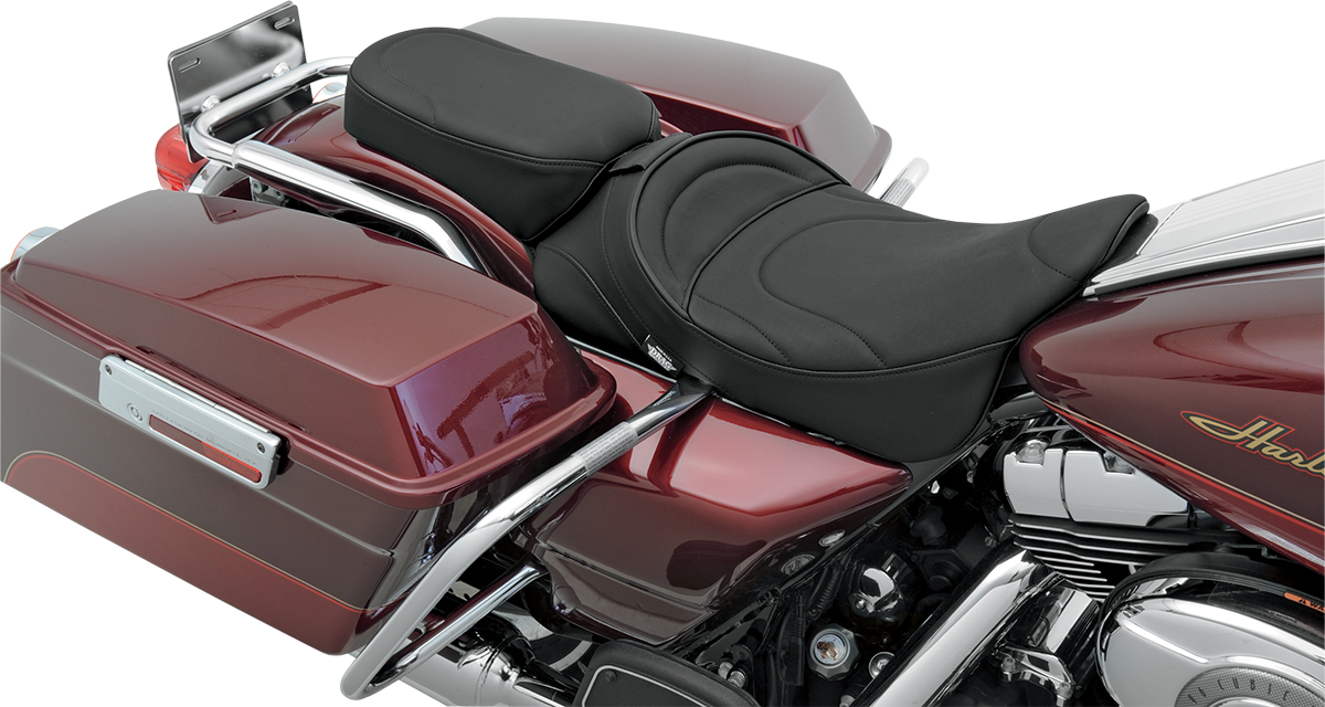 Drag Specialties Solo Rear/Pillion Seat Narrow - Mild Stitch 0801-0469
