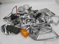 Huge Mixed Lot of Honda Goldwing Motorcycle Chrome Trim Parts &  Accessories