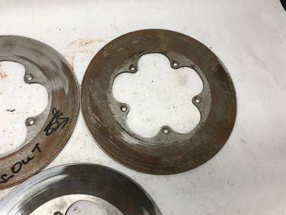 Lot (5) 1974-77 Harley Ironhead Sportster XL XLCH Rear Rotor Disc Brak