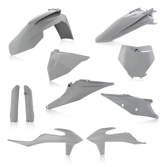 Acerbis Full Plastic Kit Gray 2726490011