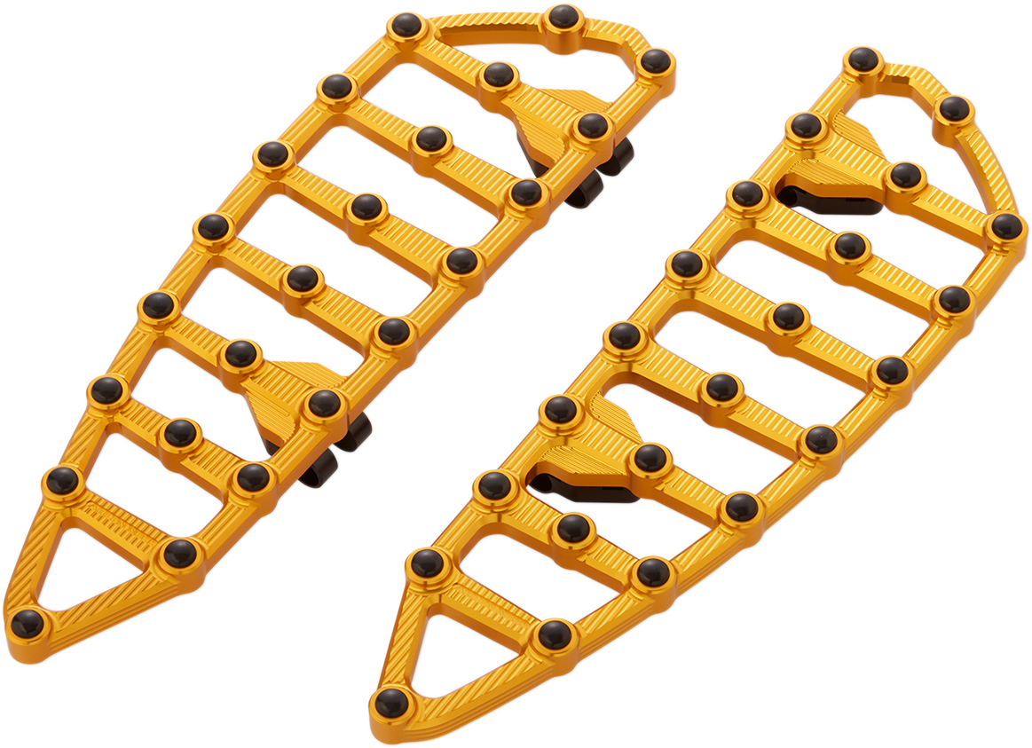 Arlen Ness MX Floorboards Gold Rider 06-894