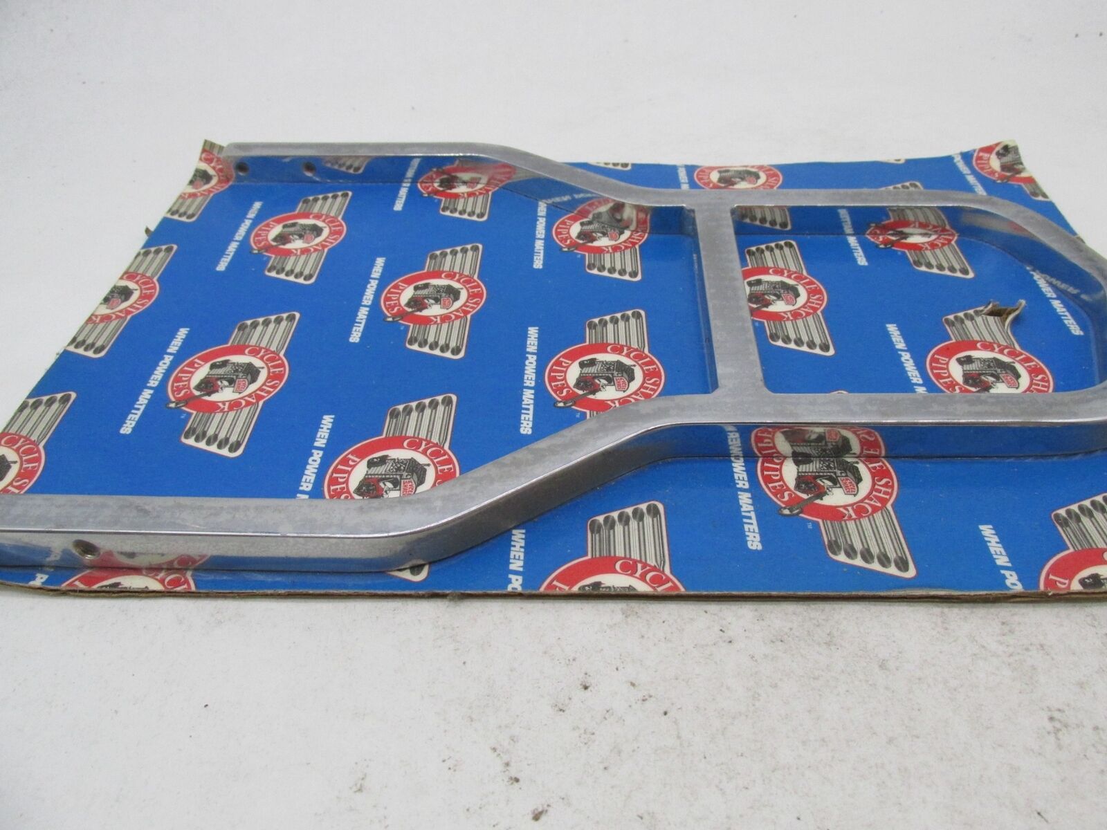 Cycle Shack Honda Shadow ACE Sabre Chrome Sissy Bar Backrest 10" x 14.5"