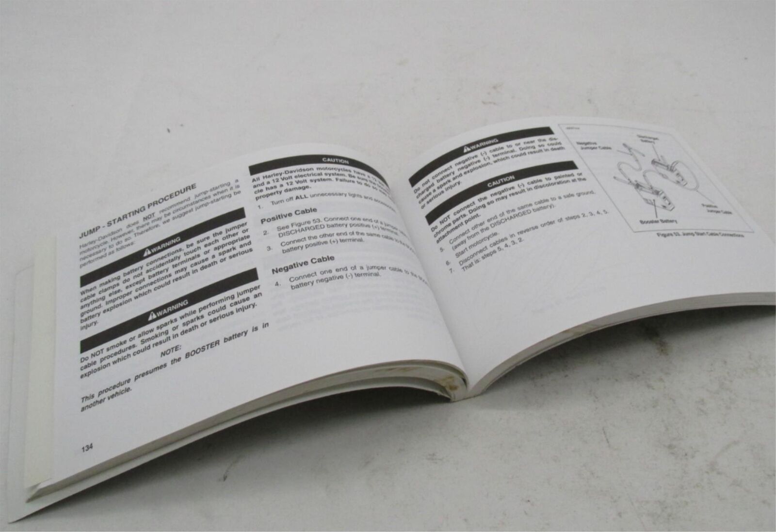 Harley-Davidson Official Factory 2001 Softail Owner's Manual 99469-01