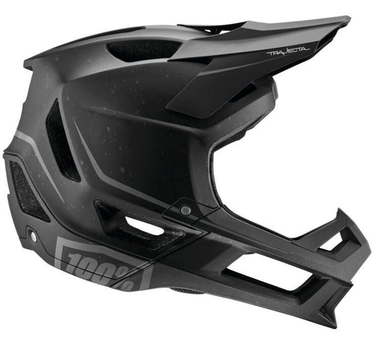 100% Trajecta Bike Helmet Black S 80021-001-10