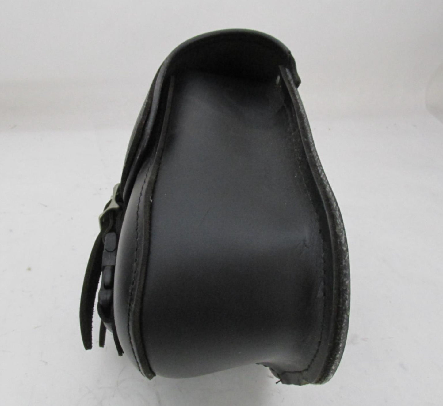 The Leatherworks Harley Davidson Single Left Side Saddlebag with Hardware