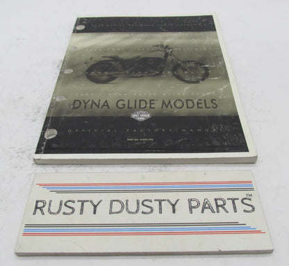 Harley-Davidson Official Factory 1999 Dyna Glide Models Parts Catalog 99439-99A