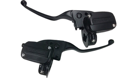 Drag Specialties Brake/Hydraulic Clutch Control Kit Black 0610-2198