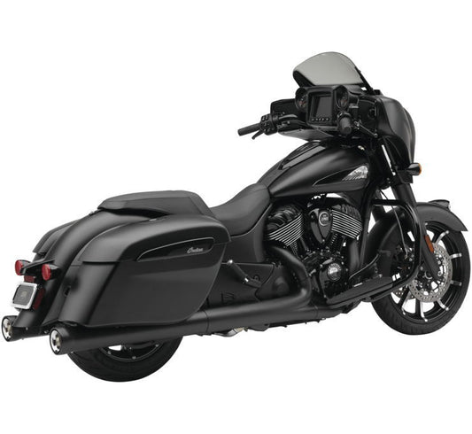 Cobra 4" Neighbor Hater Mufflers for Indian Black 5205B