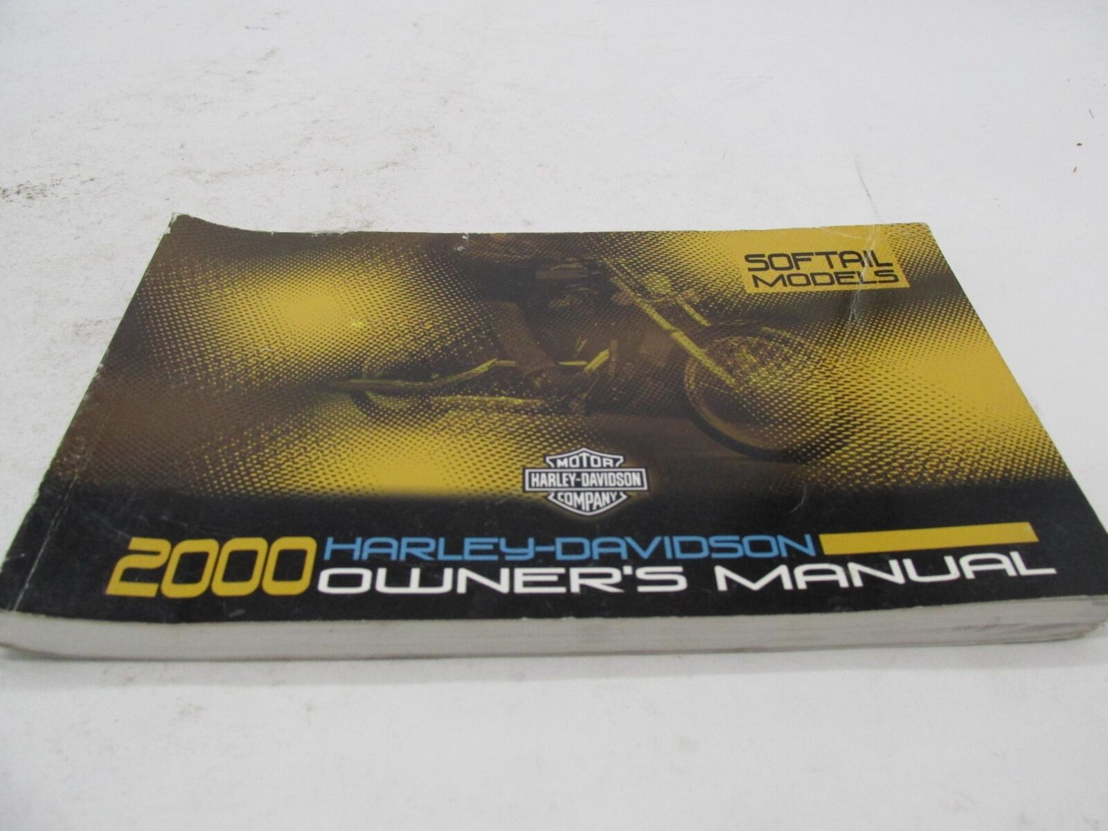 Harley-Davidson Official Factory 2000 Softail Owner's Manual 99469-00