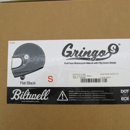 BIltwell NIB Gringo Model S w/ Shield SMALL Flat Black 1003-201-102 |