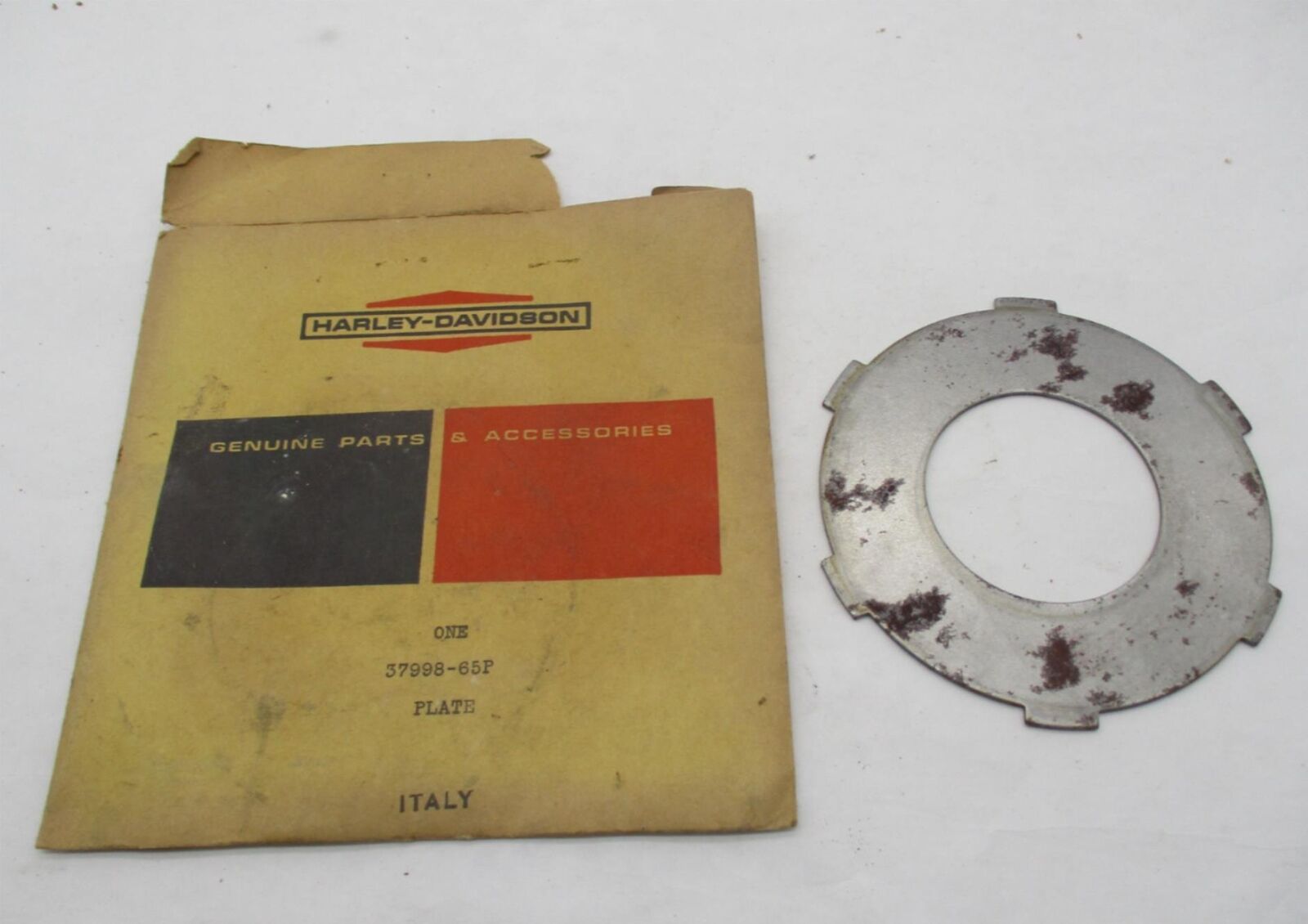 Harley-Davidson Genuine NOS Aermacchi M50 M50S M65 Clutch Drive Plate 37998-65P