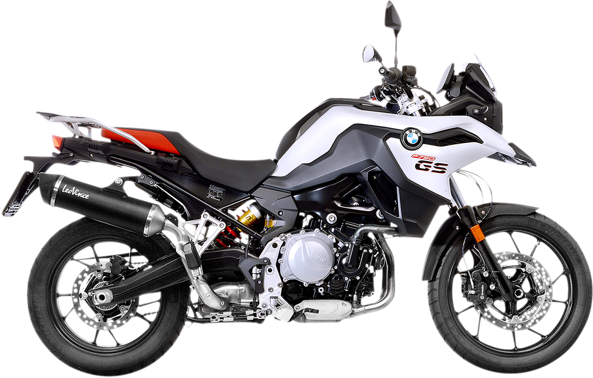 Leo Vince Nero Slip-On Muffler Black - Stainless Steel 14055