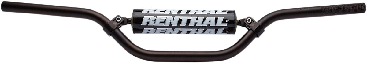 Renthal 7/8in. Mini Racer Handlebar RC Mini Bend - Black 78403BK03219