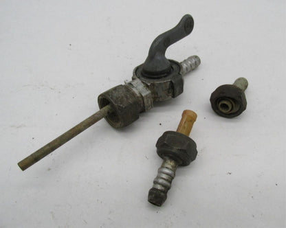 Vintage Germa BMW Motorcycle Fuel Petcock Valve w/ Spare Parts