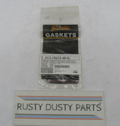 Harley Davidson James Gasket Tapet Block Gasket Kit JGI-18633-48-K