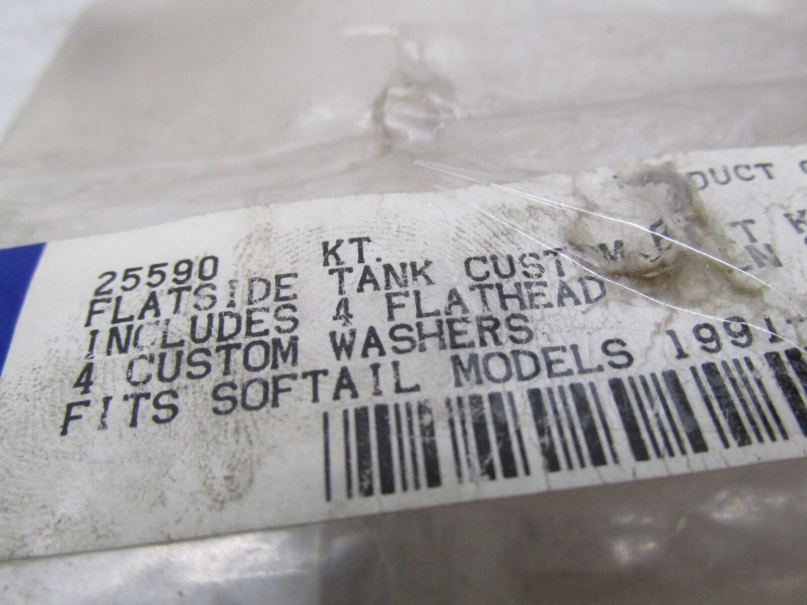 Lot of 2 Harley Davidson 1991 - Up Softail Flatside Tank Washers 25590