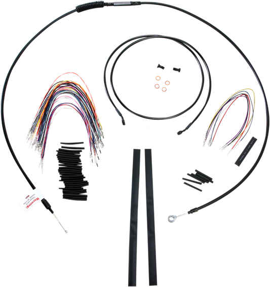 Burly Cable and Brake Line Kits 15in. Bagger Bars B30-1100