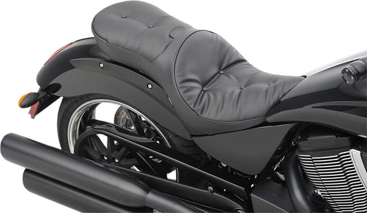 Drag Specialties Low Profile Touring Seat with Backrest Option 0810-1607