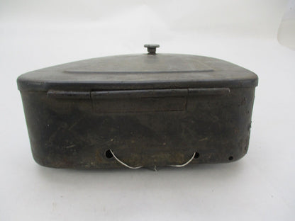 BSA Original Early Single Pre Unit Black Motorcycle Side Tool Box