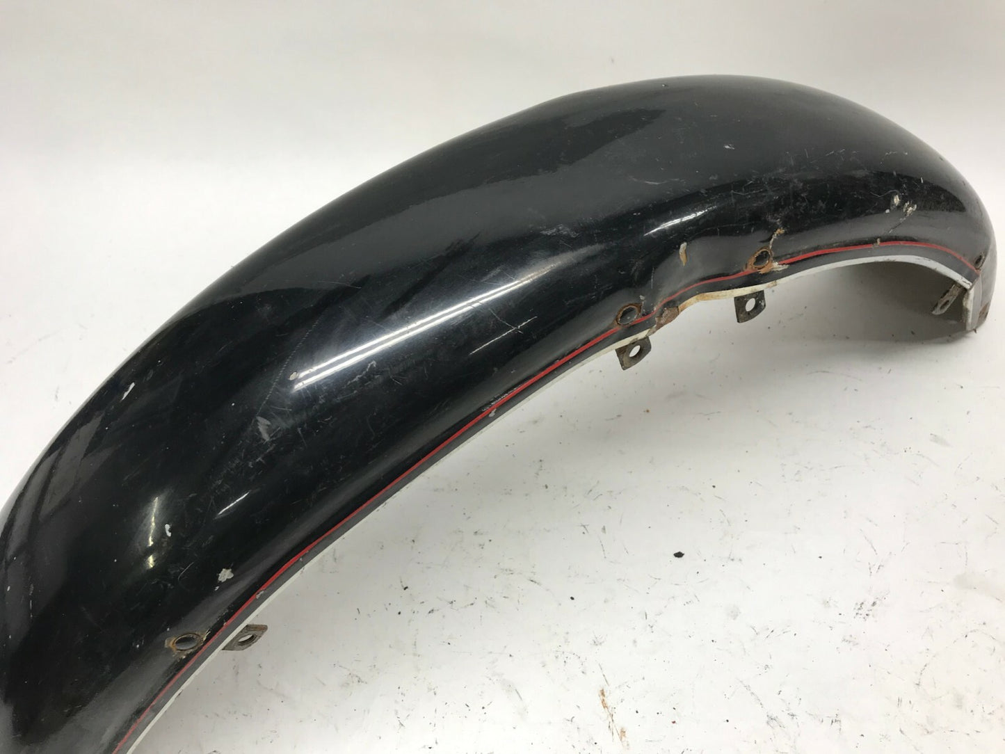 Vintage Harley Davidson Ironhead Front 5"  Fender Black no Dents Metal