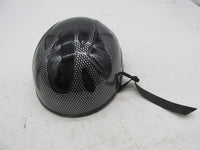 Voss XL Extra Large Carbon Flame Motorcycle Brain Bucket Helmet