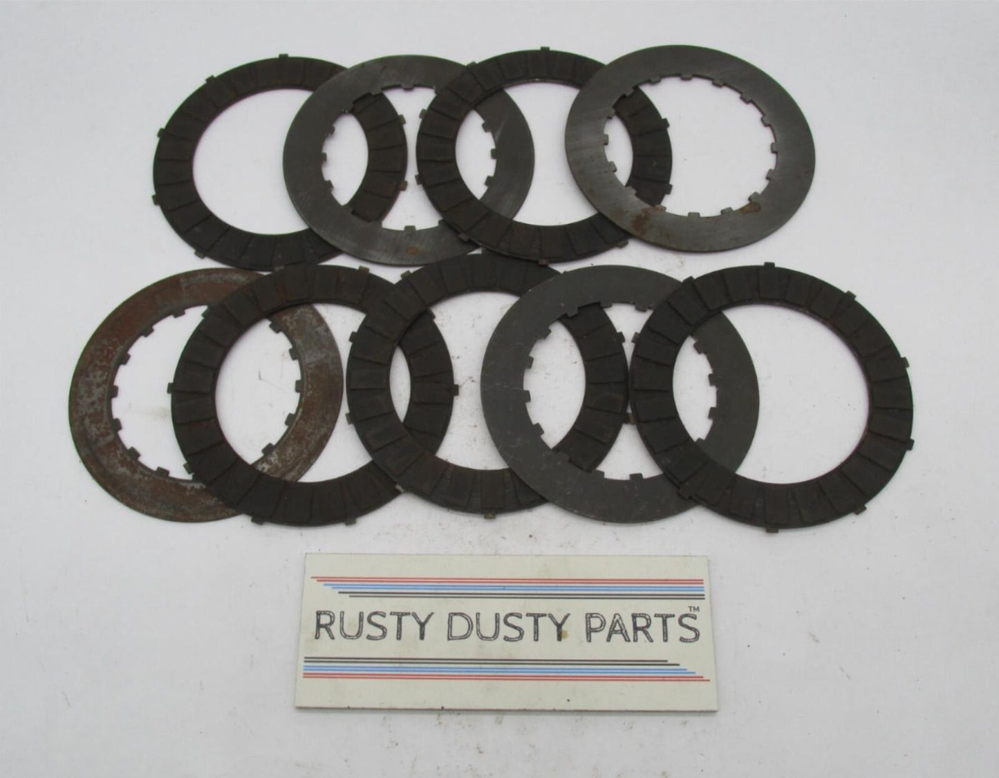 Lot of 9 Mixed BSA Norton Triumph Transmission Clutch Plates