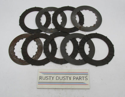 Lot of 9 Mixed BSA Norton Triumph Transmission Clutch Plates