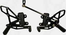 Vortex Adjustable Rear Set Black RS265K