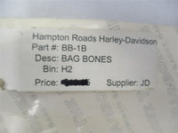 Harley Davidson NOS Bag Bones Saggy Saddlebag Eliminator BB-1B