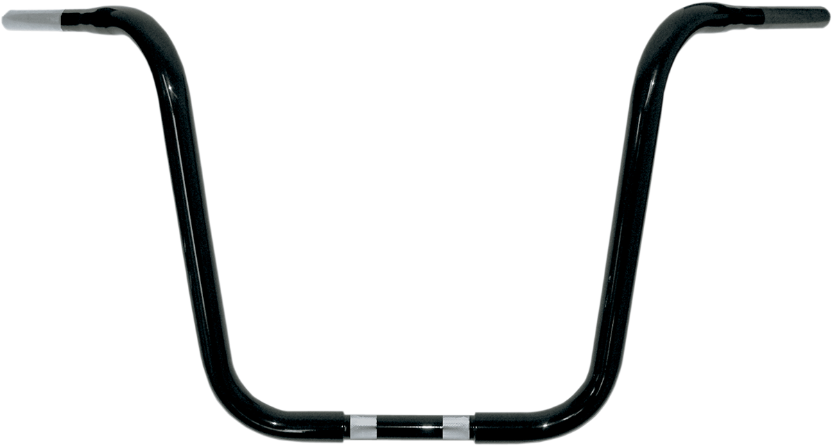 Drag Specialties 1 1/4in. Buffalo Bar Black 18in. Ape Hanger Bend 0601-1244