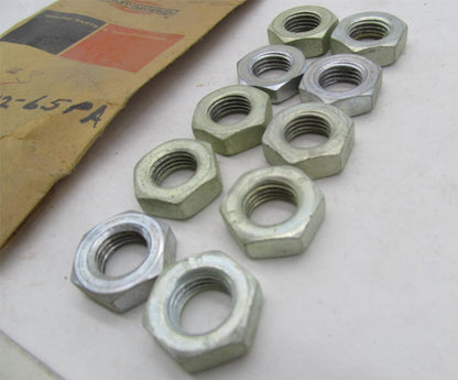 Lot of 10 Harley Davidson Genuine NOS Aermacchi Pivot Nuts 47512-65PA