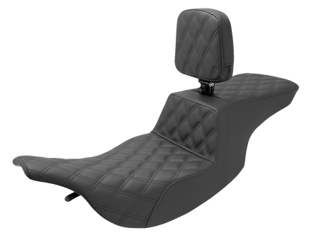 Saddlemen Tour Step Up Seat - Rider Backrest 897-07-195BR