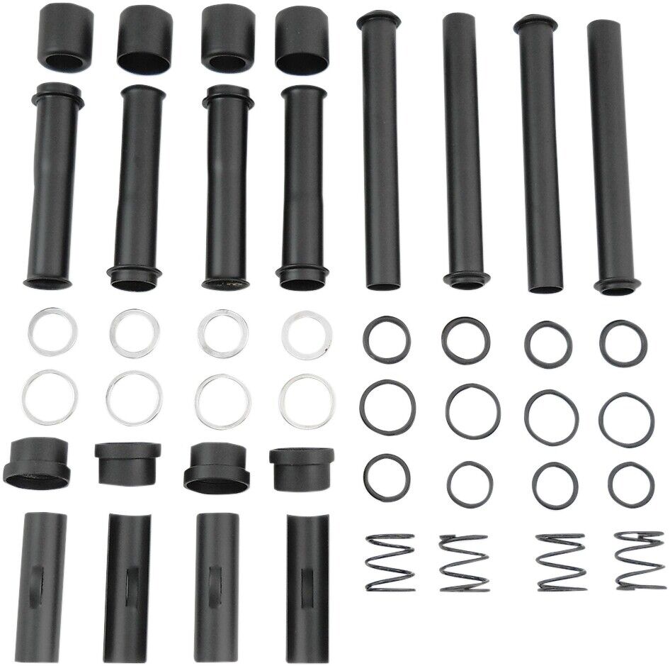 Drag Specialties Satin Black Pushrod Tube Kits 0928-0041