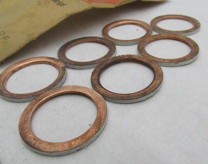 Lot of 7 Harley Davidson Genuine NOS Aermacchi Rapido Exhaust Gaskets 65833-68P