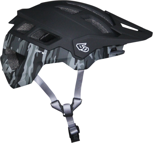 6D HELMETS ATB-2T Ascent Helmet Black/Camo Matte XL/2XL 23-0018