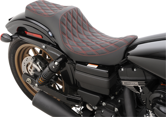Drag Specialties Predator III Seat Double Diamond 0803-0604