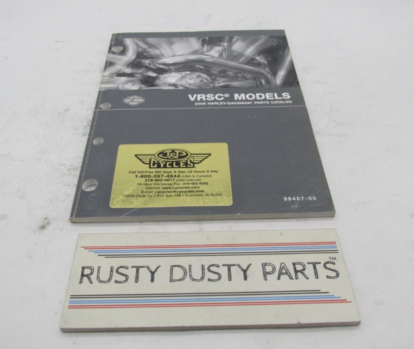 Harley-Davidson Official Factory 2005 VRSC V-Rod Models Parts Catalog 99457-05