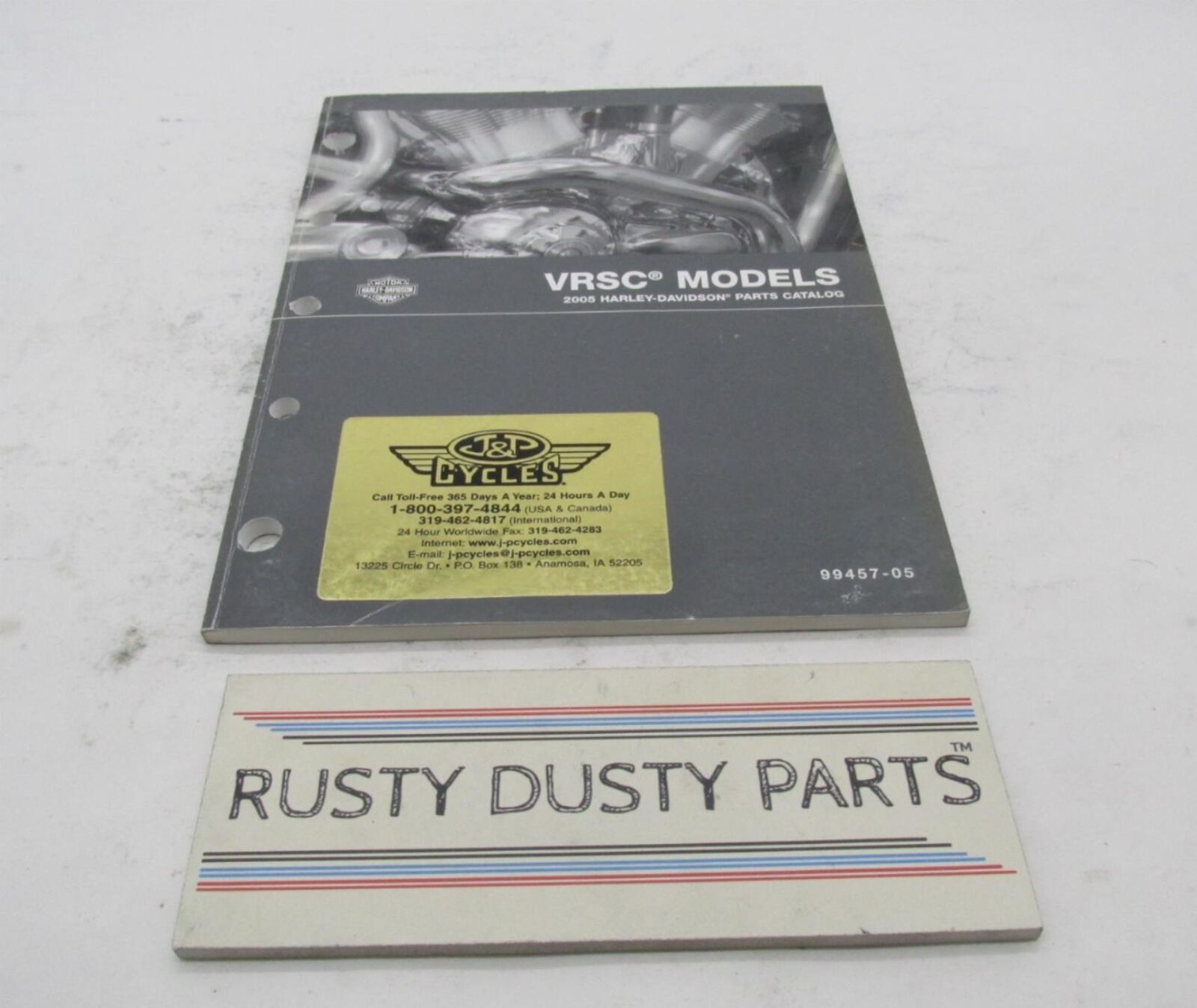 Harley-Davidson Official Factory 2005 VRSC V-Rod Models Parts Catalog 99457-05