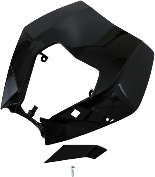 UFO Headlight Plastic Black KT04090001